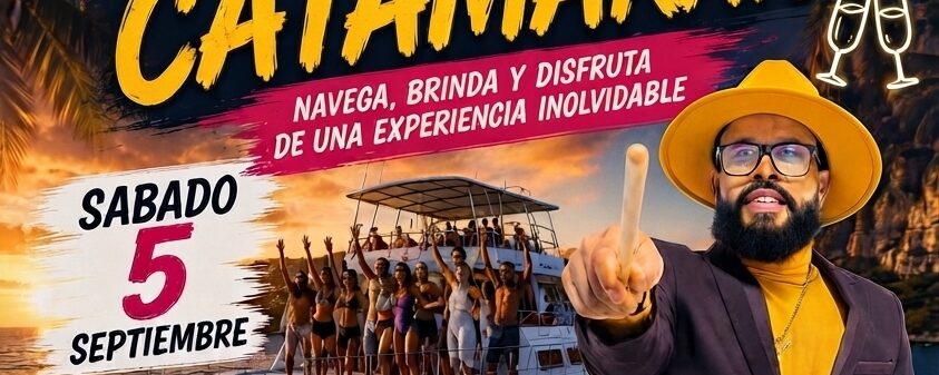 Fiesta en Catamarán Cartagena: música, salsa y diversión en el mar